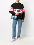 GCDS Large logo print jumper