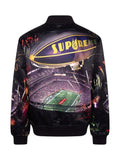 Supreme x Mitchell & Ness Stadium varsity jacket
