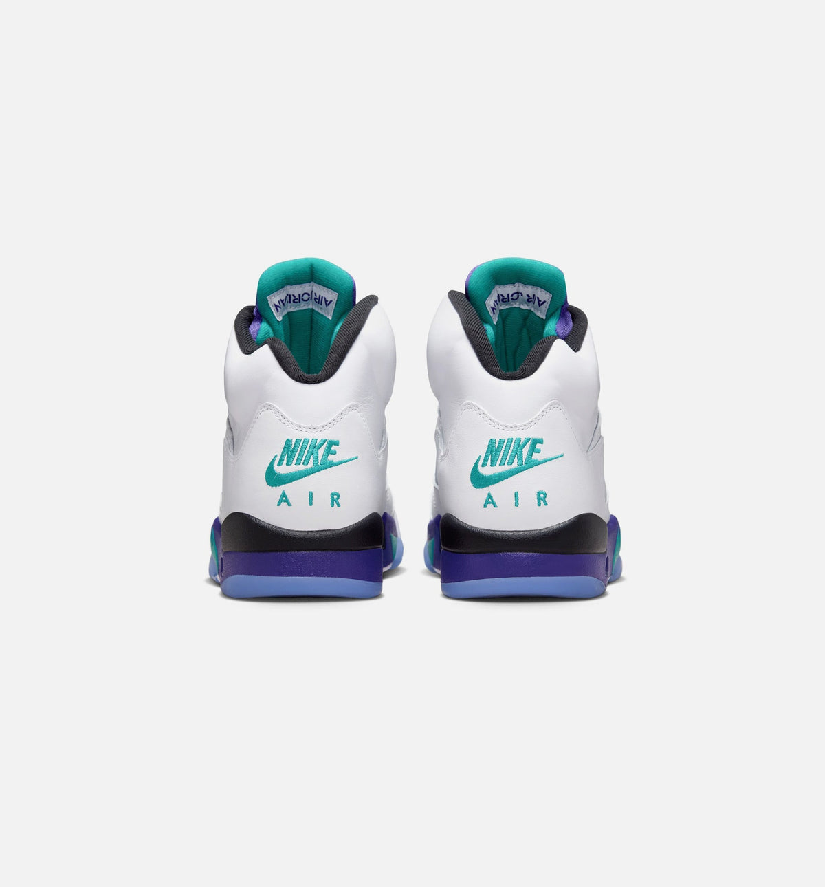 Air Jordan 5 Retro "Grape" Men's Lifestyle Shoes – White/New Emerald/Grape Ice/Black
