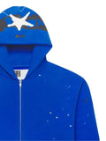 SP5DER zip-up hoodie