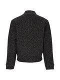 Emporio Armani Signature Capsule marl-knit zip-up jacket