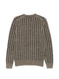 ASPESI checked wool sweater
