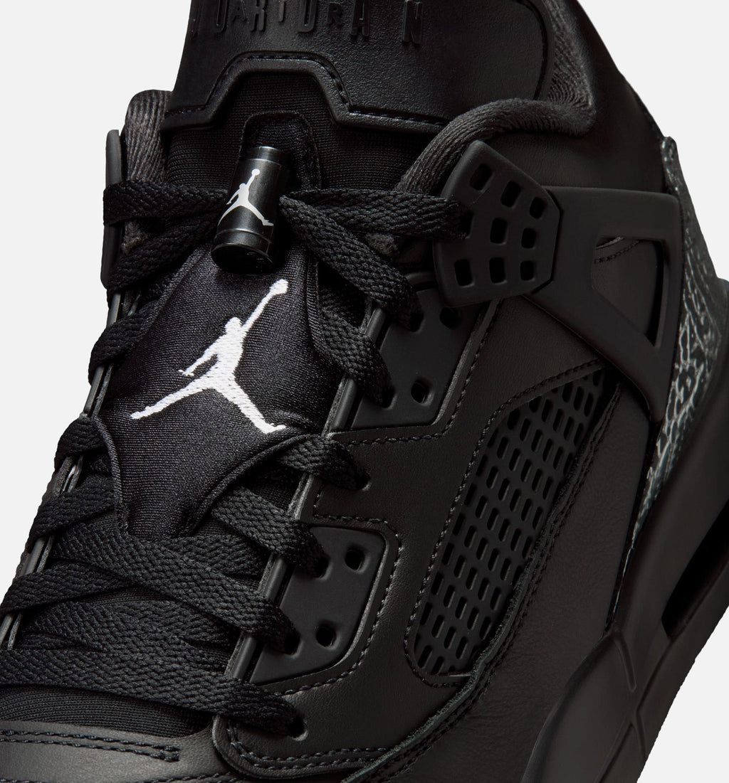Jordan Spizike Low Men's Shoe – Black/Black/Metallic Silver
