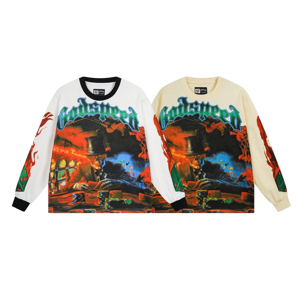 Godspeed E Pluribus Unum Graphic Long-Sleeve T-Shirt